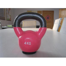 China Wholesale 16kg 24kg Custom Cast Iron Vinyl Dipped Powder Coating Kettlebell